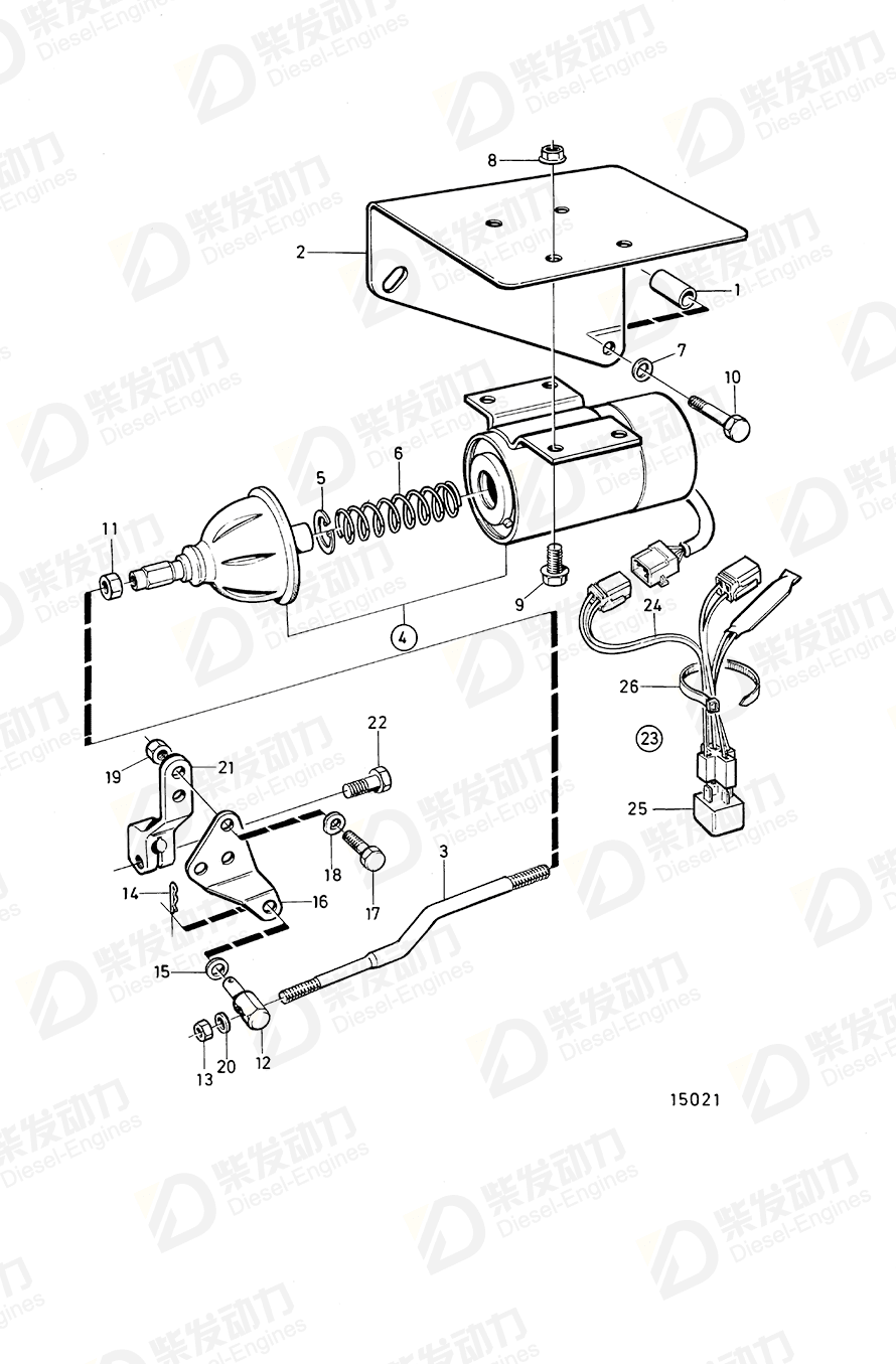 VOLVO Cube 849653 Drawing